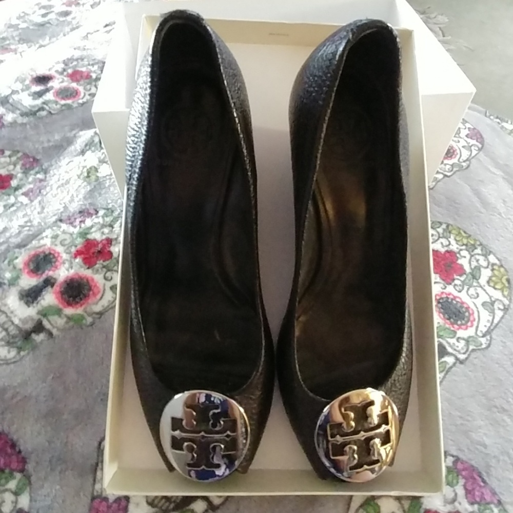 Tory Burch Sally 2 Leather   Wedges